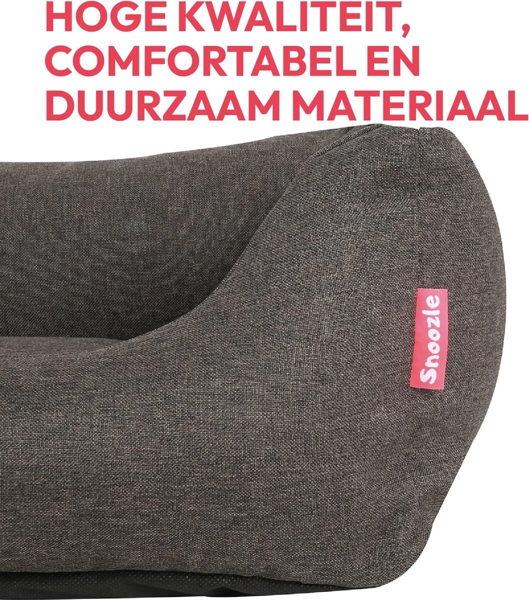 Snoozle Hondenmand - Zacht En Luxe Hondenkussen - Hondenbed - Wasbaar - Hondenmanden - 100 X 70cm 9 Snoozle Hondenmand - Zacht En Luxe Hondenkussen - Hondenbed - Wasbaar - Hondenmanden - 100 X 70cm - Afbeelding 7