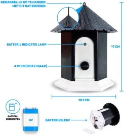 Vulpes Pets® Anti Blaf Apparaat Pro - Anti Blafband Voor Alle Honden - Luxe Hondentrainer - Diervriendelijk & Zonder Schok - Inclusief 9V Batterij - Waterbestendig - Ophangbaar - Instelbare Ultrasone Niveauregeling - 4 Standen 25 Vulpes Pets® Anti Blaf Apparaat Pro - Anti Blafband Voor Alle Honden - Luxe Hondentrainer - Diervriendelijk & Zonder Schok - Inclusief 9V Batterij - Waterbestendig - Ophangbaar - Instelbare Ultrasone Niveauregeling - 4 Standen -Dierenwinkel 1111x1200 1