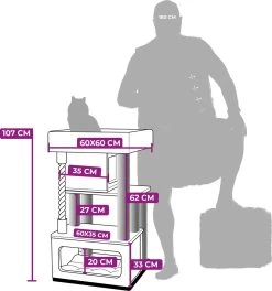 Petrebels Lodge 107 Krabpaal - Cappuccino - Design - Zeer Stabiel 17 Petrebels Lodge 107 Krabpaal - Cappuccino - Design - Zeer Stabiel -Dierenwinkel 1121x1200