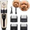 BYER Professionele Dieren Tondeuse Set - Voor Huisdieren Katten & Honden - Draadloos - Oplaadbare Pet Trimmer - Dog Tondeuze Clipper - 5 Standen & Vier Opzetkammen - Low Noise 1 BYER Professionele Dieren Tondeuse Set - Voor Huisdieren Katten & Honden - Draadloos - Oplaadbare Pet Trimmer - Dog Tondeuze Clipper - 5 Standen & Vier Opzetkammen - Low Noise -Dierenwinkel 1129x1200