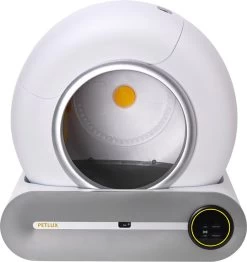 Merkloos Petlux® Zelfreinigende Automatische Kattenbak Met App En LED-Touch -Dierenwinkel 1131x1200 1