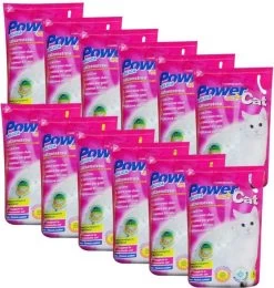 Merkloos PowerCat Silicaat Kattenbakvulling Met Energy Kristallen - 12 X 5L -Dierenwinkel 1138x1200 1