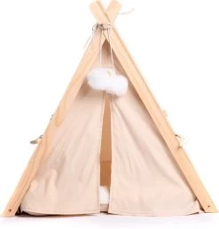 Dogs&Co Tippi Tent Voor Katten Of Kleine Honden Ecru -Dierenwinkel 1147x1200