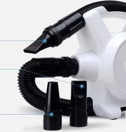 Hondenfohn - Waterblazer Met Draaiknop - 2400W Vermogen Met Warme En Koude Stand - Wit 20 Hondenfohn - Waterblazer Met Draaiknop - 2400W Vermogen Met Warme En Koude Stand - Wit -Dierenwinkel 1151x1200