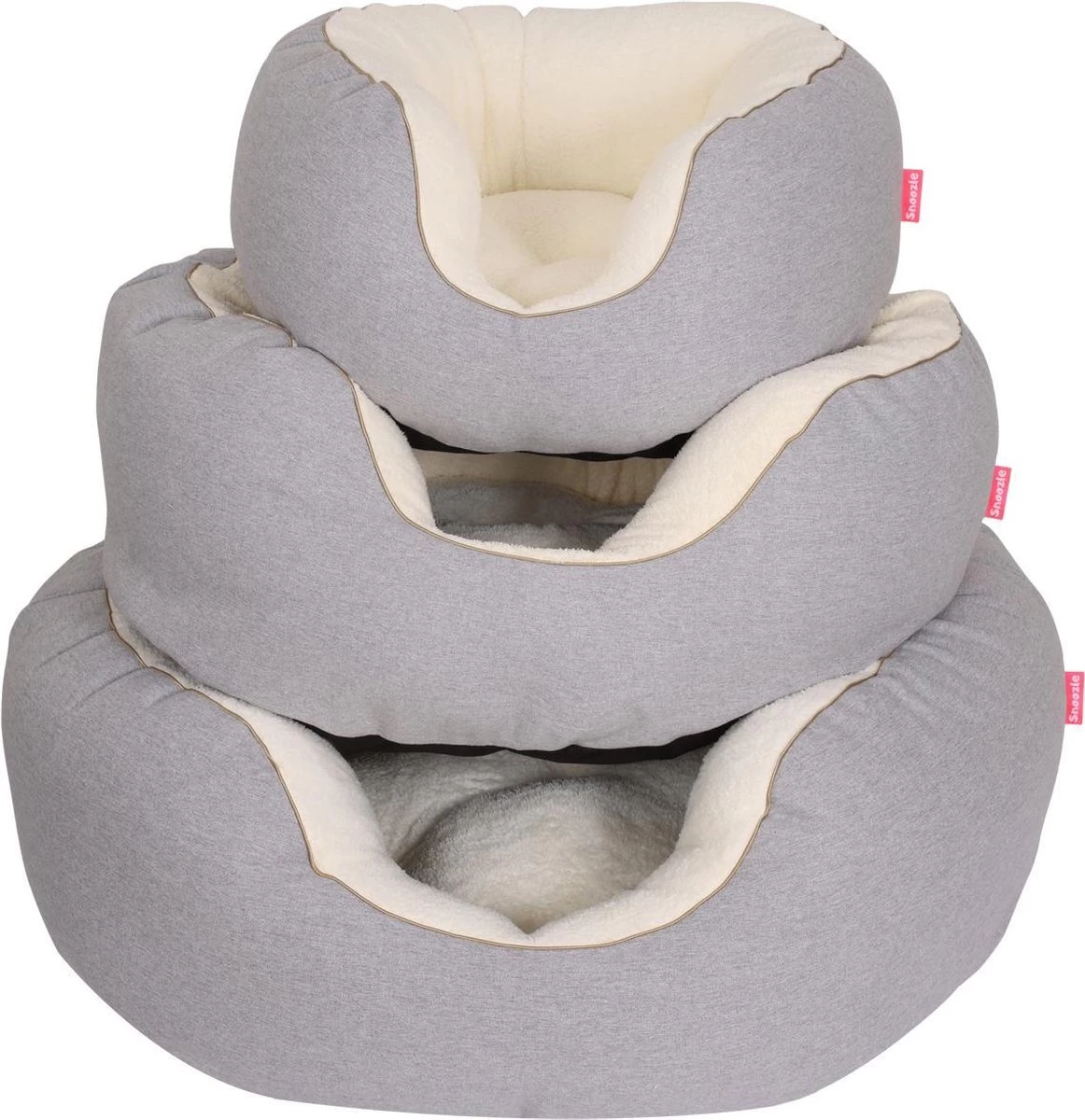 Snoozle Orthopedische Hondenmand - Zacht En Luxe Hondenkussen - Hondenbed - Wasbaar - Hondenmanden - 66cm - Lichtgrijs 10 Snoozle Orthopedische Hondenmand - Zacht En Luxe Hondenkussen - Hondenbed - Wasbaar - Hondenmanden - 66cm - Lichtgrijs - Afbeelding 8