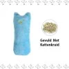 Merkloos EPIN | Kattenkruid Knuffeldier | Katten Speelgoed | Catnip | Kattenspeelgoed | BLAUW -Dierenwinkel 1164x1200