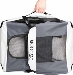 Cadoca Hondentransportbox Opvouwbaar - Maat M 18 Cadoca Hondentransportbox Opvouwbaar - Maat M -Dierenwinkel 1177x1200