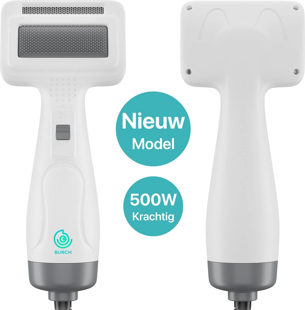 BURCH PetCare Ace - Waterblazer Voor Honden - Handzame Hondenföhn - RVS Borstel - 500W 11 BURCH PetCare Ace - Waterblazer Voor Honden - Handzame Hondenföhn - RVS Borstel - 500W - Afbeelding 9