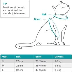 Merkloos Kattentuigje Met Looplijn | Zwart Kattenharnas | Easy Step In | Kattenriem | Kattenlijn | Kattentuig | Maat S -Dierenwinkel 1195x1200 2