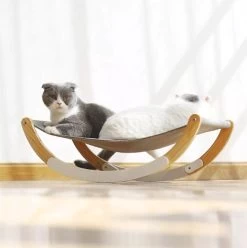 LuxeBass 2-In-1 Katten Hangmat | Hangmat Kat Met Optioneel Wiegfunctie | Wiegen Of Stabiel -Dierenwinkel 1196x1200 1