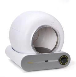 Merkloos Petlux® Zelfreinigende Automatische Kattenbak Met App En LED-Touch -Dierenwinkel 1196x1200