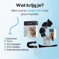 Kattennet Voor Balkon 4 X 10 M - Kattennet - Katten Gaas - Zwart -Dierenwinkel 1197x1200 4
