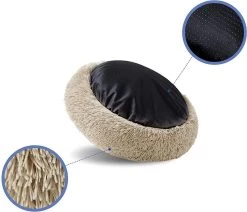 Behave Donut Hondenmand - Hondenkussen - Hondenbed - Kattenmand - Fluffy - Donut - 50cm - Beige 10 Behave Donut Hondenmand - Hondenkussen - Hondenbed - Kattenmand - Fluffy - Donut - 50cm - Beige -Dierenwinkel 1200x1030