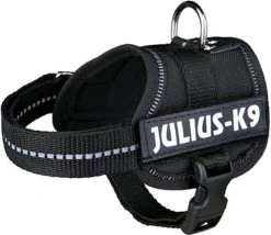 Julius K9 K9®Powertuig, S - Mini, Zwart -Dierenwinkel 1200x1041 1