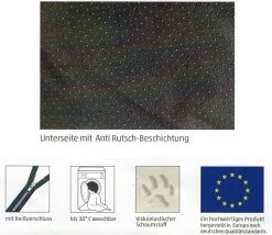 Sun Garden Pallina Orthopedisch Hondenkussen 120x80x27cm Antraciet/Grijs -Dierenwinkel 1200x1041