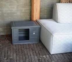 RHRQuality Kattenhuis Voor Binnen En Buiten Kattenhok Villa De Luxe Grijs -Dierenwinkel 1200x1046 1