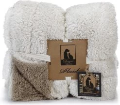 Designed By Lotte Wush - Hondendeken - Beige/Bruin - 150x125 Cm