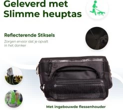 Canicross Looplijn Hond Met Heupriem Voor Hardlopen - Elastische Handsfree Hondenriem - Honden Trainingslijn - 150/200cm - Groen -Dierenwinkel 1200x1070 1