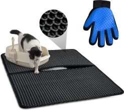 Merkloos Tastelio XXL Kattenbakmat 75x55cm - Groot Kattenbak Mat Met Innovatieve Honingraatstructuur - Dubbele Waterdichte Laag - Katten Bak Mat Met Eenvoudige Reiniging Grit Opvanger 20 Merkloos Tastelio XXL Kattenbakmat 75x55cm - Groot Kattenbak Mat Met Innovatieve Honingraatstructuur - Dubbele Waterdichte Laag - Katten Bak Mat Met Eenvoudige Reiniging Grit Opvanger -Dierenwinkel 1200x1071 3
