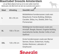 Snoozle Orthopedische Hondenmand - Zacht En Luxe Hondenkussen - Hondenbed - Wasbaar - Hondenmanden - 100 X 70 Cm - Stormy Grey 15 Snoozle Orthopedische Hondenmand - Zacht En Luxe Hondenkussen - Hondenbed - Wasbaar - Hondenmanden - 100 X 70 Cm - Stormy Grey -Dierenwinkel 1200x1094