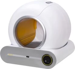 Merkloos Petlux® Zelfreinigende Automatische Kattenbak Met App En LED-Touch -Dierenwinkel 1200x1097 2