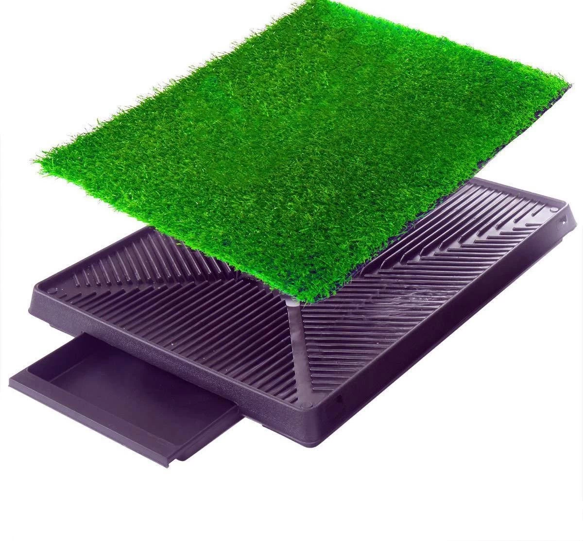 Merkloos Maoo Premium Hondentoilet - Geurbestendig & Hondvriendelijk Kunstgras - Uitneembare Opvangbak - Indoor En Outdoor - 63 X 50 Cm 4 Merkloos Maoo Premium Hondentoilet - Geurbestendig & Hondvriendelijk Kunstgras - Uitneembare Opvangbak - Indoor En Outdoor - 63 X 50 Cm - Afbeelding 2