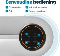 BOME Automatische Kattenbak - Zelfreinigende Kattenbak - Met App En Touchscreen - 65L -Dierenwinkel 1200x1120 5