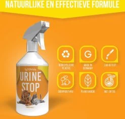 Petsly Urine Stop Spray - Dierentoilet - Voor Zindelijkheid Training, Puppytraining. Voorkomt Markeren - 500ml -Dierenwinkel 1200x1142 2