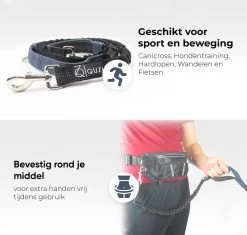 Canicross Looplijn Hond Met Heupriem Voor Hardlopen - Elastische Handsfree Hondenriem - Honden Trainingslijn - 150/200cm - Grijs 19 Canicross Looplijn Hond Met Heupriem Voor Hardlopen - Elastische Handsfree Hondenriem - Honden Trainingslijn - 150/200cm - Grijs -Dierenwinkel 1200x1142 4