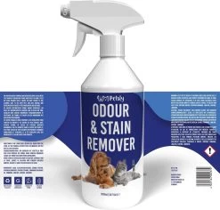 Petsly Odour & Stain Remover - Geurverwijderaars - Urine Vlekken Verwijderen Urinegeur Verwijderen Met Plantaardige Enzymen - 1L -Dierenwinkel 1200x1145