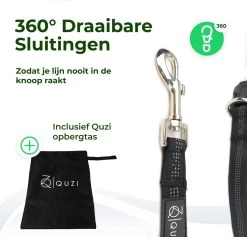 Canicross Looplijn Hond Met Heupriem Voor Hardlopen - Elastische Handsfree Hondenriem - Honden Trainingslijn - 150/200cm - Groen -Dierenwinkel 1200x1150 4