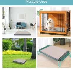 Nobleza Orthopedische Hondenkussen Wasbaar - Hondenbed - Maat S: 60 X 40 X 8 Cm - Grijs -Dierenwinkel 1200x1152 1