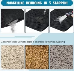 Merkloos Tastelio XXL Kattenbakmat 75x55cm - Groot Kattenbak Mat Met Innovatieve Honingraatstructuur - Dubbele Waterdichte Laag - Katten Bak Mat Met Eenvoudige Reiniging Grit Opvanger 15 Merkloos Tastelio XXL Kattenbakmat 75x55cm - Groot Kattenbak Mat Met Innovatieve Honingraatstructuur - Dubbele Waterdichte Laag - Katten Bak Mat Met Eenvoudige Reiniging Grit Opvanger -Dierenwinkel 1200x1160 2