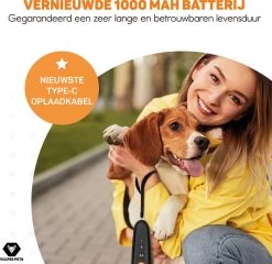 Vulpes Pets® Ultrasone Anti Blaf Apparaat – 3-in-1 Anti Blaf Apparaat Pro - Diervriendelijk & Zonder Schok - Alternatief Anti Blafband - Voor Kleine & Grote Honden - Audio - Flashlight - USB-Oplaadbaar -Dierenwinkel 1200x1165 3