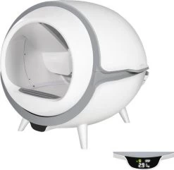 Merkloos Premium Kattenbak - Automatische - Zelfreinigende - Elektrische Kattenbak - Design Kattenbak