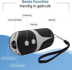 Diervriendelijke Ultrasone Anti- Blaf Apparaat 2023 + Batterijen - Extra Snel Van Blaffen Af - Anti Blafband – Honden Training Blaffen – Hondentrainer -Dierenwinkel 1200x1174 3