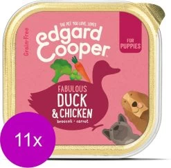 11x Edgard & Cooper Kuipje Vers Vlees Puppy Hondenvoer Eend - Kip 150 Gr 20 11x Edgard & Cooper Kuipje Vers Vlees Puppy Hondenvoer Eend - Kip 150 Gr -Dierenwinkel 1200x1174 5