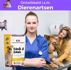 K9 Laboratories Kalmte & Balans - Hond - 60 Stuks - Bij Stress, Angst En Agressie - Ashwagandha - L-tryptofaan - Passiebloem - Valeriaanwortel - Lavendel 14 K9 Laboratories Kalmte & Balans - Hond - 60 Stuks - Bij Stress, Angst En Agressie - Ashwagandha - L-tryptofaan - Passiebloem - Valeriaanwortel - Lavendel -Dierenwinkel 1200x1176 2
