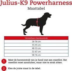 Julius K9 K9®Powertuig, S - Mini, Zwart -Dierenwinkel 1200x1189 1