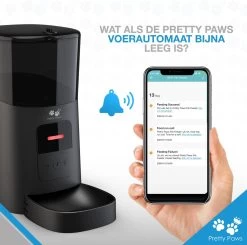 Pretty Paws PP005 Wifi Voerautomaat Zwart - Automatische Voerbak - Slimme Voerautomaat Met App - Instelbaar Voedingsschema - WIFI -Dierenwinkel 1200x1190 8