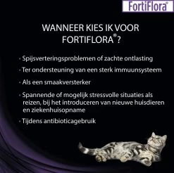 Purina One Purina Pro Plan Veterinary Diets - Fortiflora Kat - Probiotic - 30 X 1 Gram -Dierenwinkel 1200x1193 3