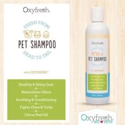 Oxyfresh Pets Hondenshampoo & Kattenshampoo - 237ml - Diervriendelijke Shampoo Voor Honden En Katten Zonder Irriterende Bestanddelen -Dierenwinkel 1200x1197 5