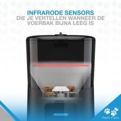 Pretty Paws PP005 Wifi Voerautomaat Zwart - Automatische Voerbak - Slimme Voerautomaat Met App - Instelbaar Voedingsschema - WIFI -Dierenwinkel 1200x1199 11