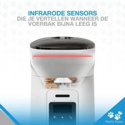 Pretty Paws PP002 Professionele Automatische Voerbak Kat- Stemrecorder - Voerautomaat - Katten Voerbak - Minimalistisch -Dierenwinkel 1200x1199 5
