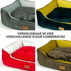 Primeplus Grote Hondenmand XL - Grijs - 100x80x20 CM - Orthopedische Hondenmanden - Hondenkussen -Dierenwinkel 1200x1200 114