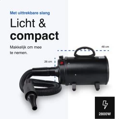 Vivid Green Waterblazer Met 3 Opzetstukken - Hondenfohn - Voor Honden - Met Geluiddemper - 2800W -Dierenwinkel 1200x1200 121