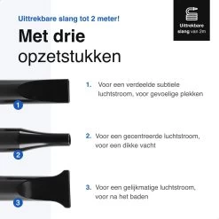 Vivid Green Waterblazer Met 3 Opzetstukken - Hondenfohn - Voor Honden - Met Geluiddemper - 2800W -Dierenwinkel 1200x1200 123