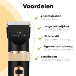 Hondentondeuse Professioneel - 2 In 1 - Honden & Katten - Hondentrimmer - Dikke & Dunne Vacht -Dierenwinkel 1200x1200 130