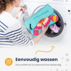 Snuffelmat 70x70cm Inclusief Rubberen Massage Bal & E-book - Speelmat Hond - Denkspel Hond - Puppy Speelgoed - Anti Schrok Mat - Honden Snoepjes - Cadeau Tip -Dierenwinkel 1200x1200 15