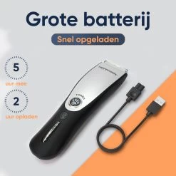 Happysnoots Hondentondeuse Draadloos Voor Dikke Vacht - Tondeuse Hond & Kat - Hondentrimmer - Professioneel Dieren Tondeuse -Dierenwinkel 1200x1200 169